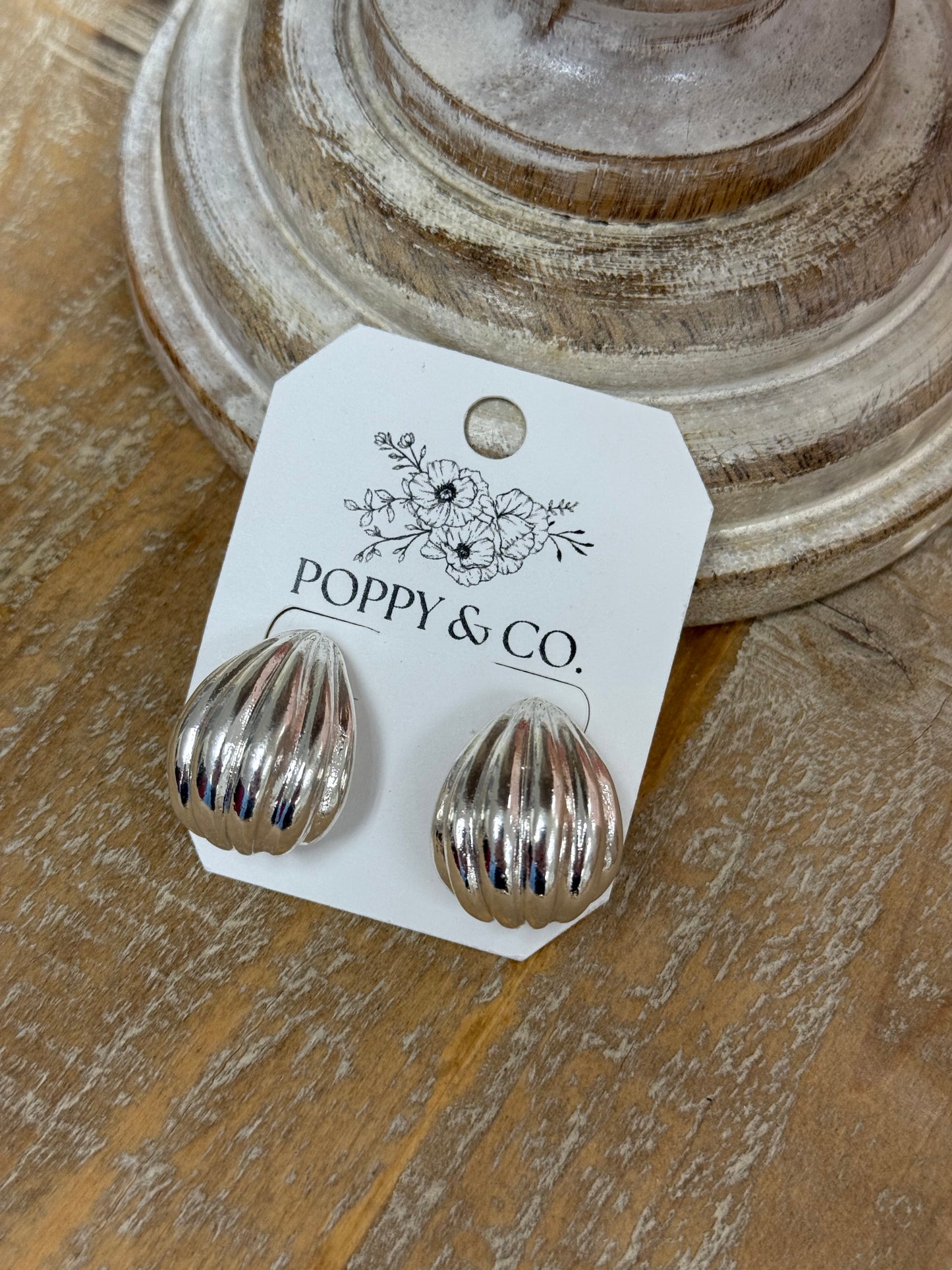 The Minka Earrings - Silver