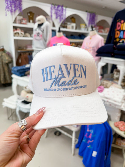 The Heaven Made Hat - White/Blue
