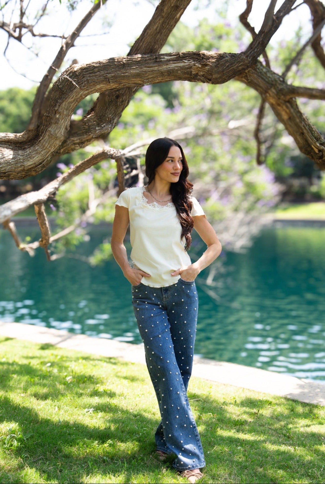 The Chansey Top - Ivory