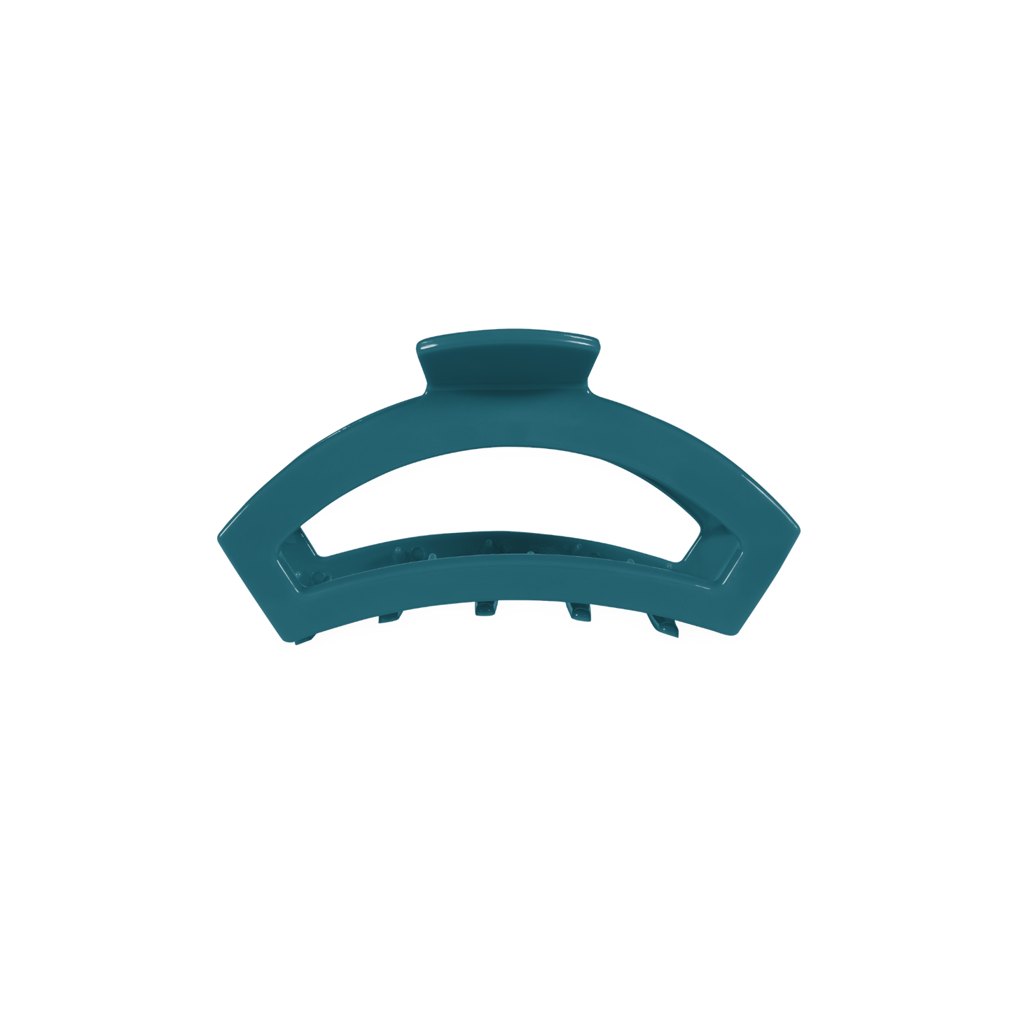 TELETIES - Open Tiny Hair Clip - Teal With It