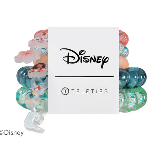 TELETIES - Mixed Hair Ties - Moana and Friends