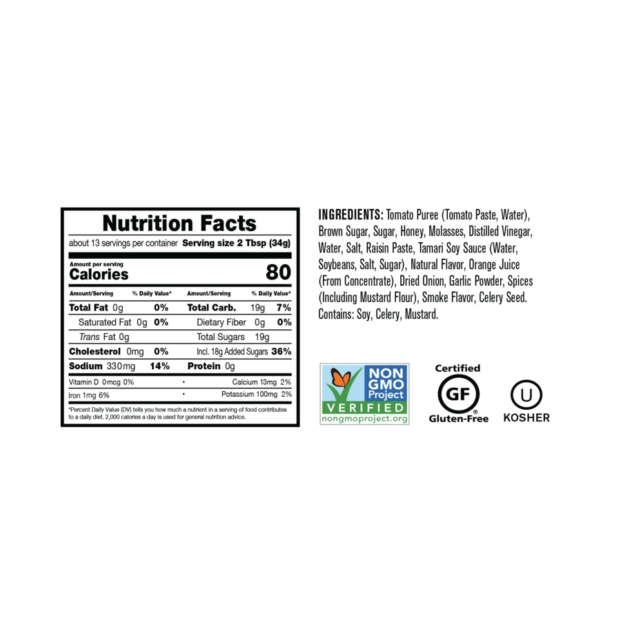 Rufus Teague - Honey Sweet BBQ Sauce - 15.25oz Flask