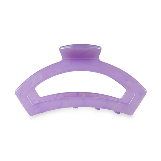 TELETIES - Open Small Hair Clip - Lavender Mist