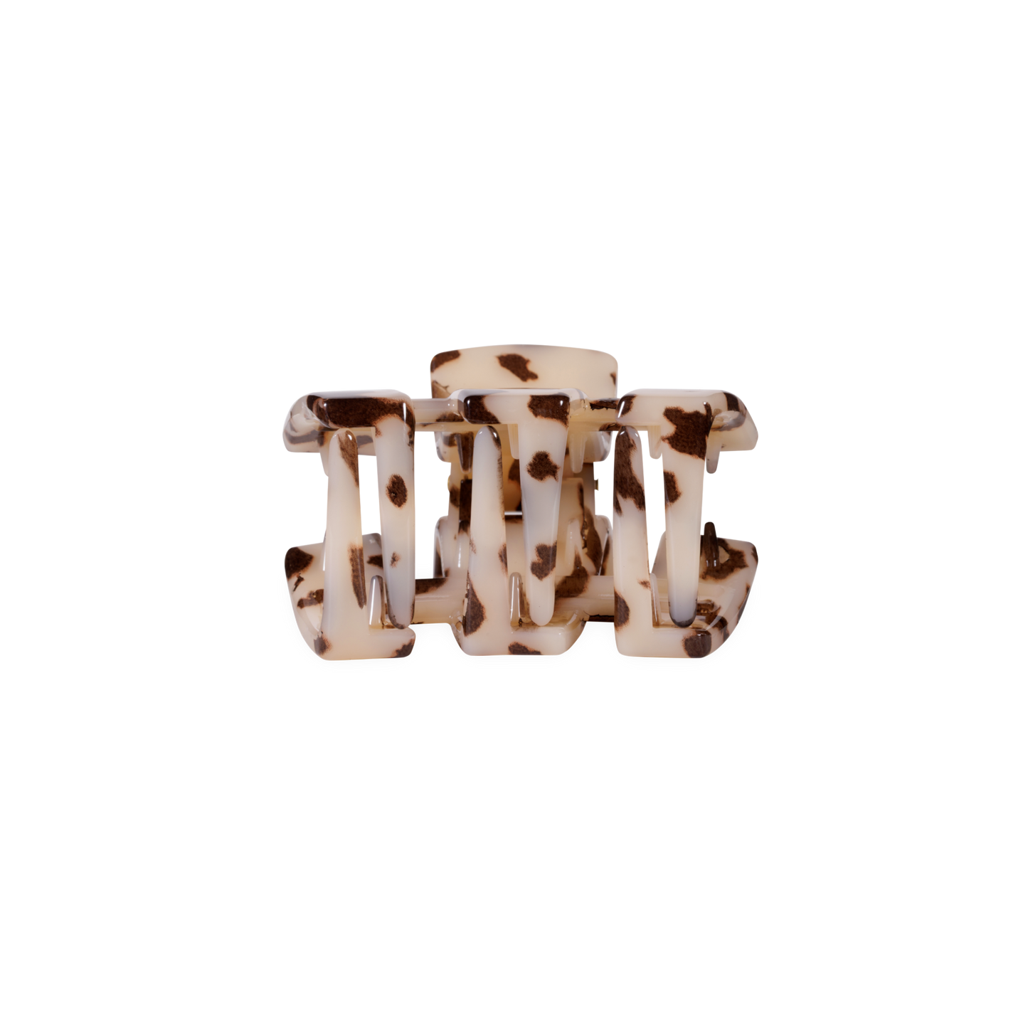 TELETIES - Classic Petite Claw Clip - Blonde Tortoise