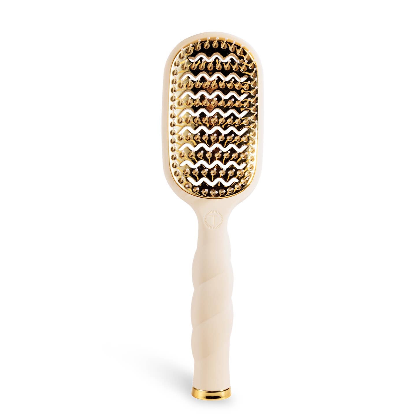 TELETIES - Vented Hair Brush - Tan