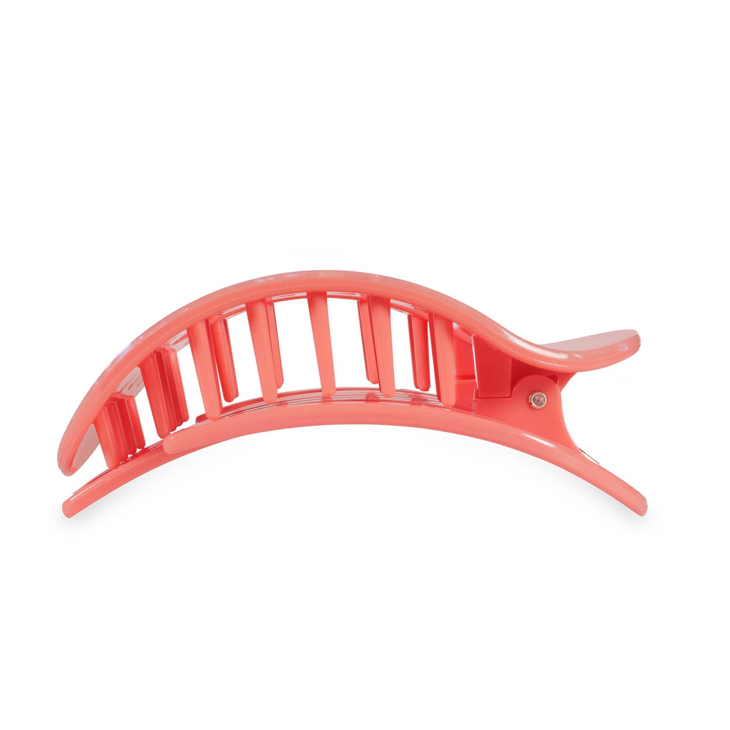 TELETIES - Large Flat Round Hair Clip - Dreamsicle