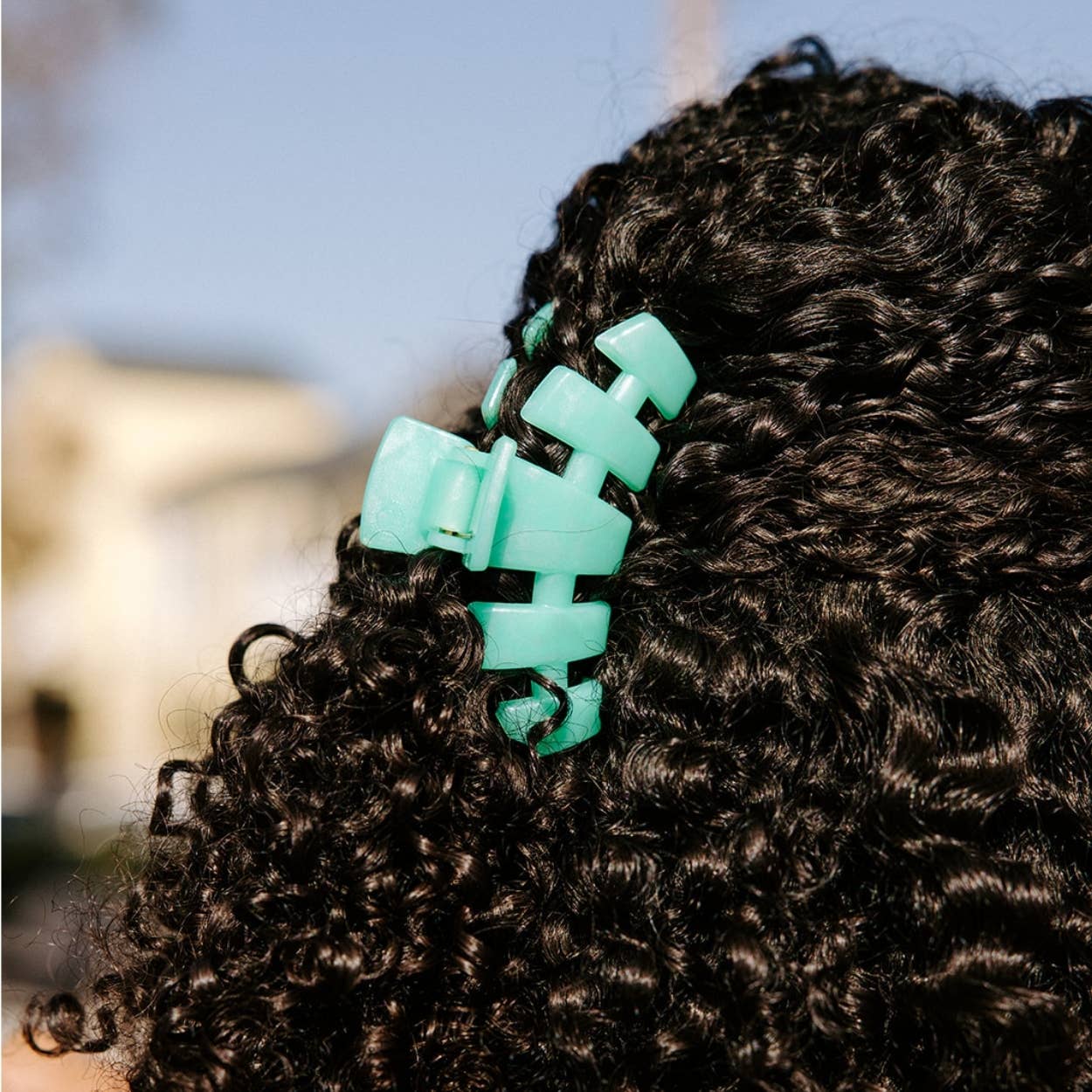 TELETIES - Classic Medium Hair Clip - Spring Splash