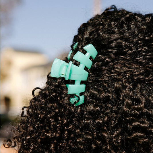 TELETIES - Classic Medium Hair Clip - Spring Splash