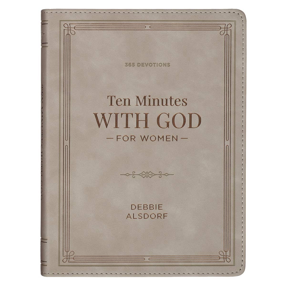 10 Minutes with God for Women Faux Leather Devotional