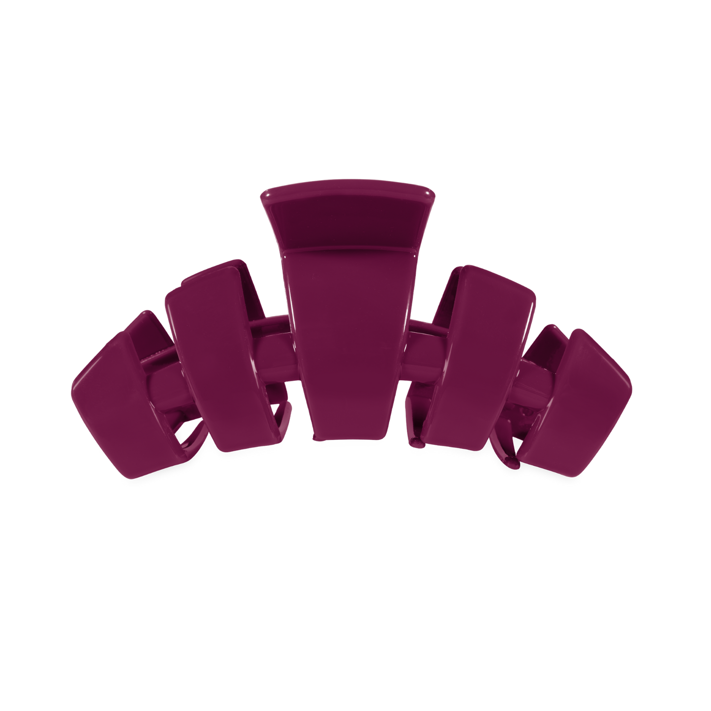 TELETIES - Classic Medium Claw Clip - Mulberry