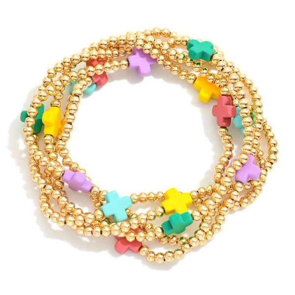 The Torrie Bracelet Stack - Multi