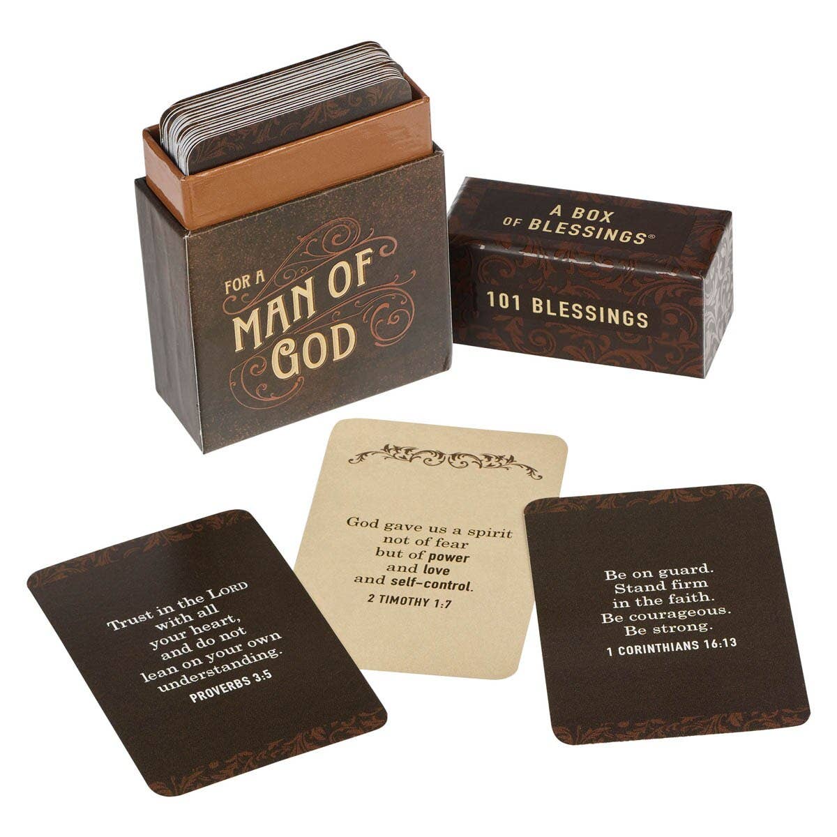 Box of 101 Blessings for a Man of God