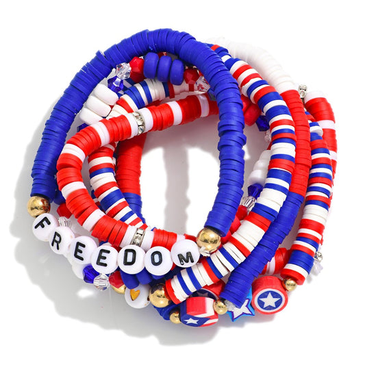 The Freedom Bracelet Stack