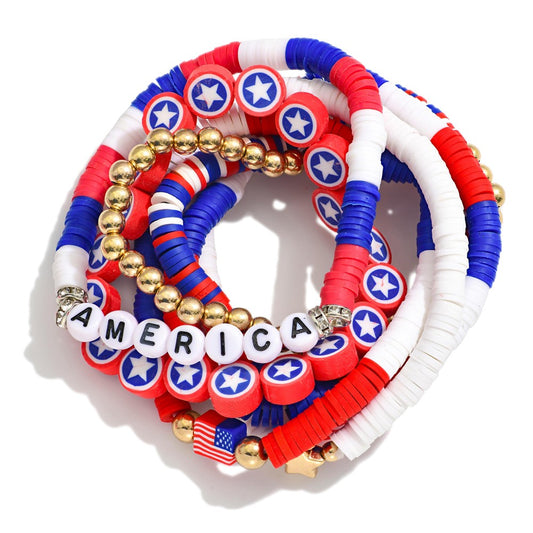 The American Bracelet Stack