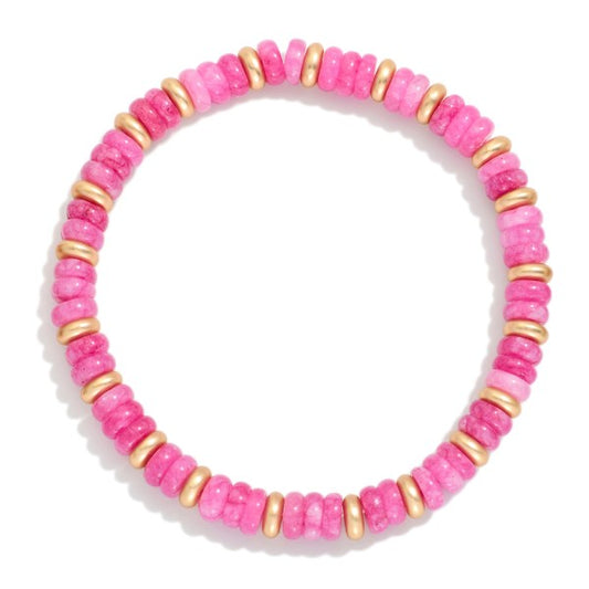 The Cahlie Bracelet - Fuchsia
