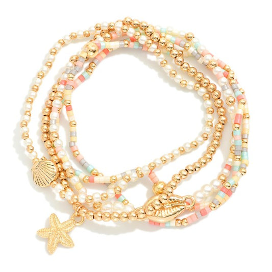 The Polly Bracelet Stack - Multi