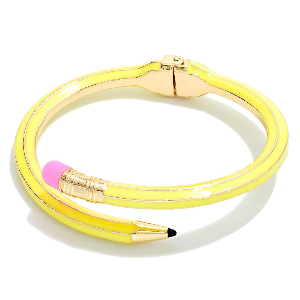 The Pencil Cuff Bracelet