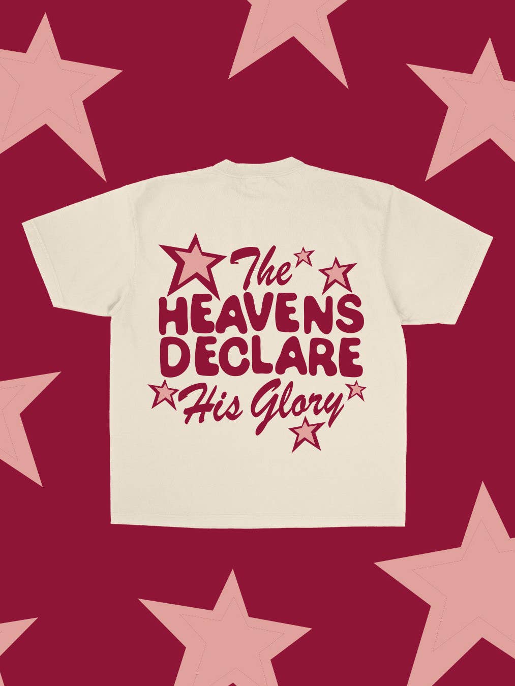 The Heavens Declare His Glory Tee - Jesus Loves You