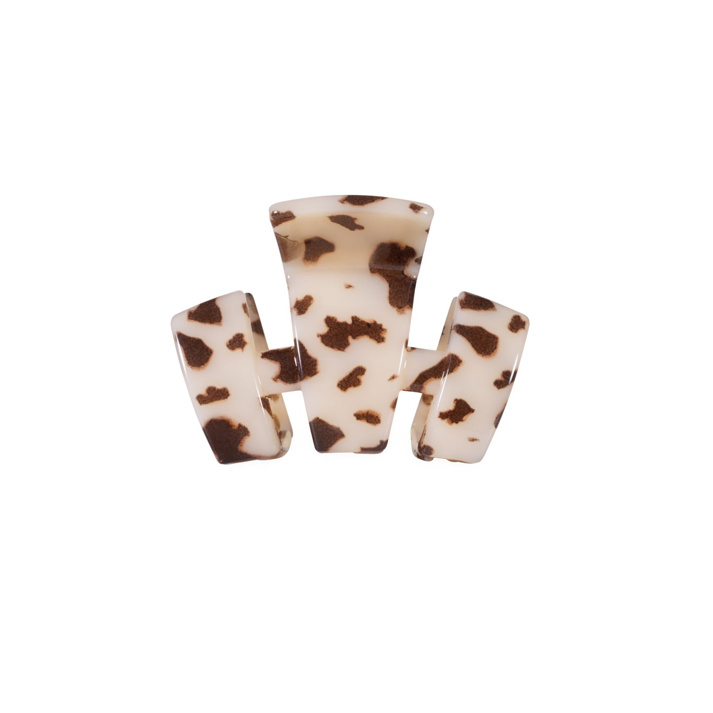 TELETIES - Classic Petite Claw Clip - Blonde Tortoise