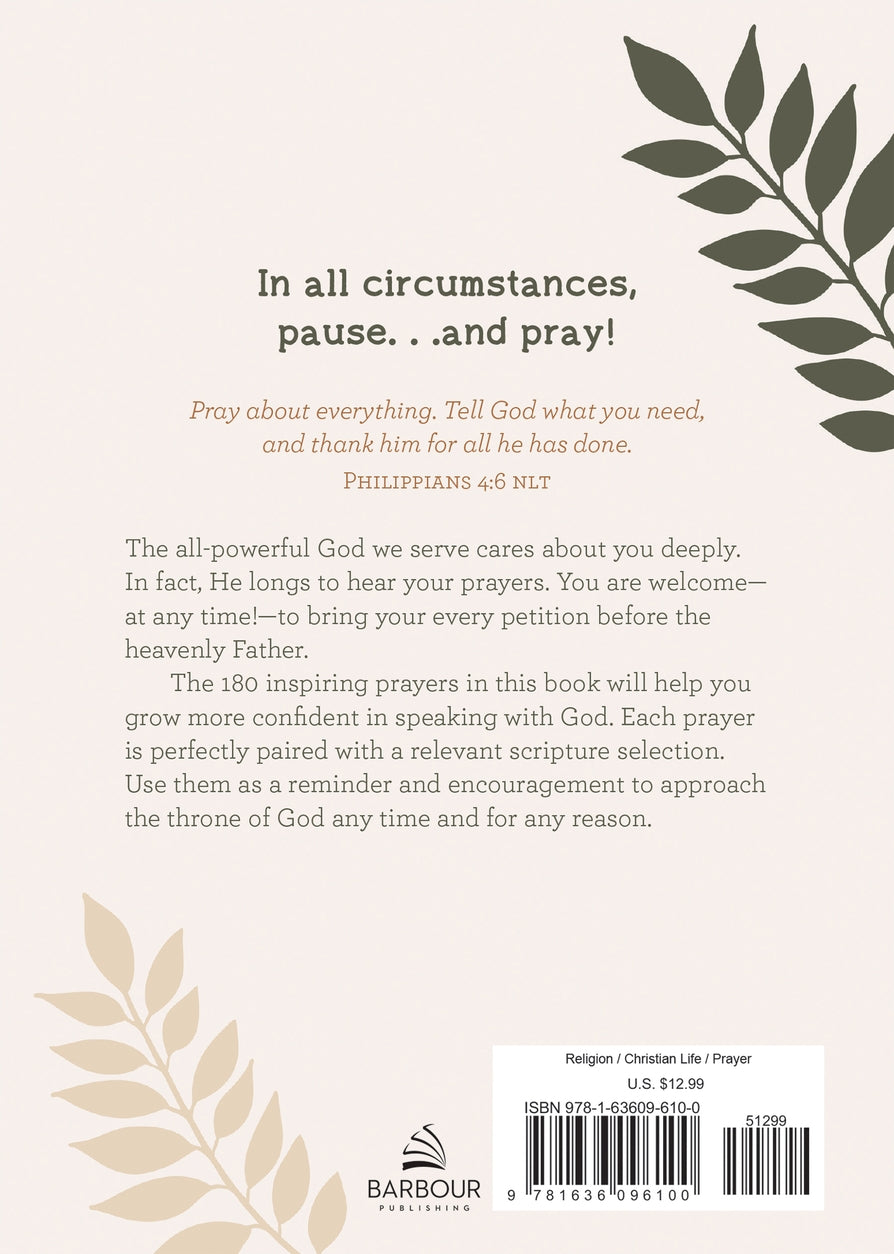 Pause and Pray - 180 Devotional Prayers For Women