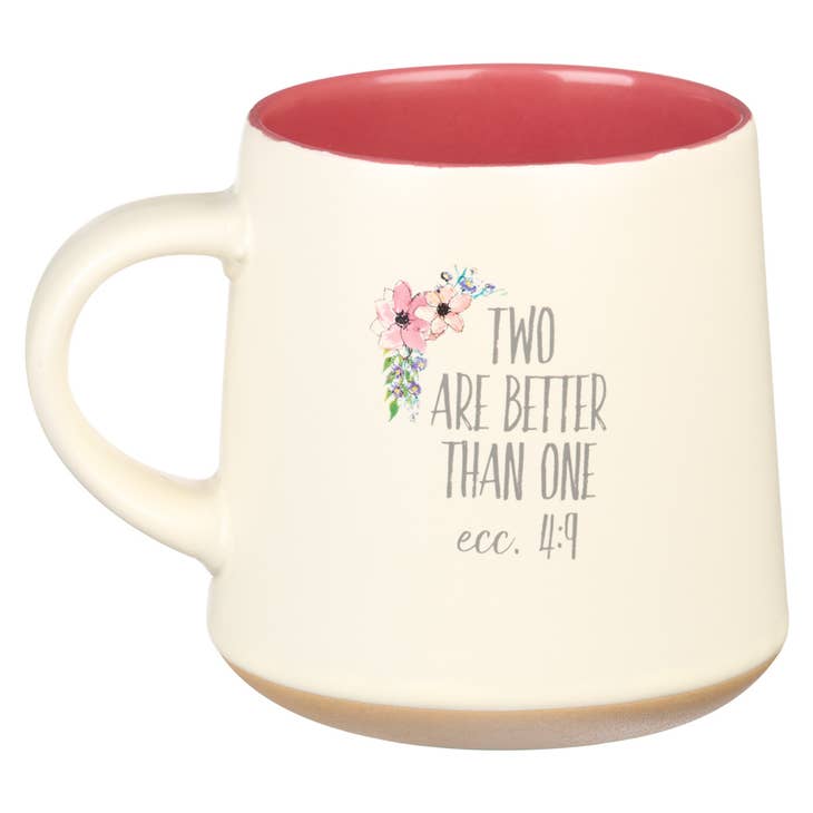 Sister Ceramic Coffee Mug with Clay Dipped Base Ecc 4:9