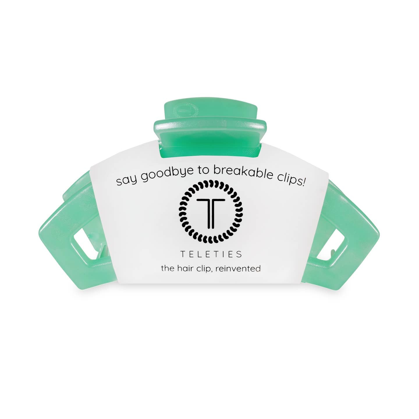 TELETIES - Open Medium Hair Clip - Spring Splash