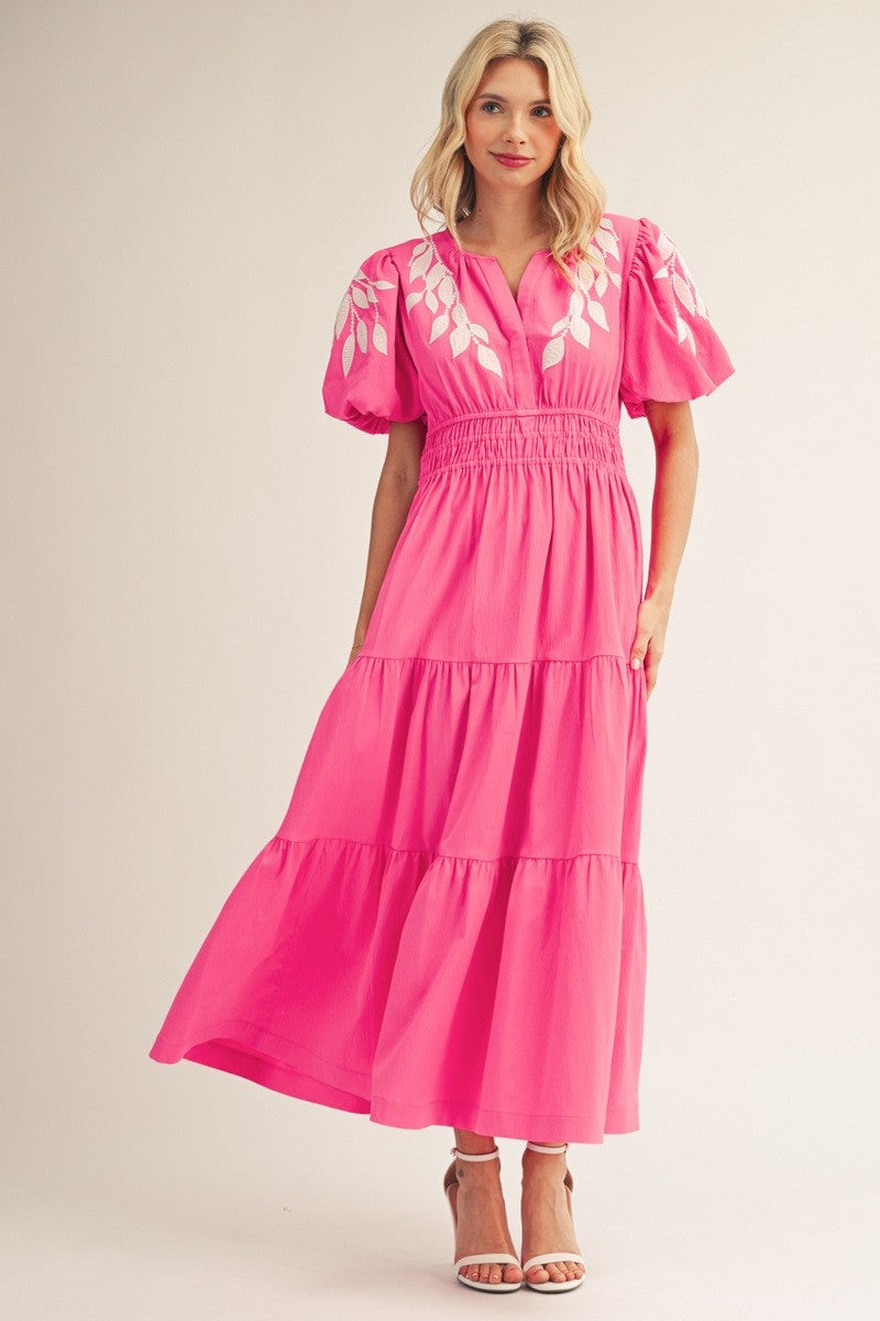 The Charli Dress - Hot Pink