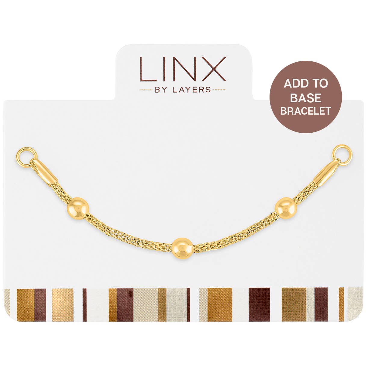 LINX - Add On - Gold Beaded Satellite