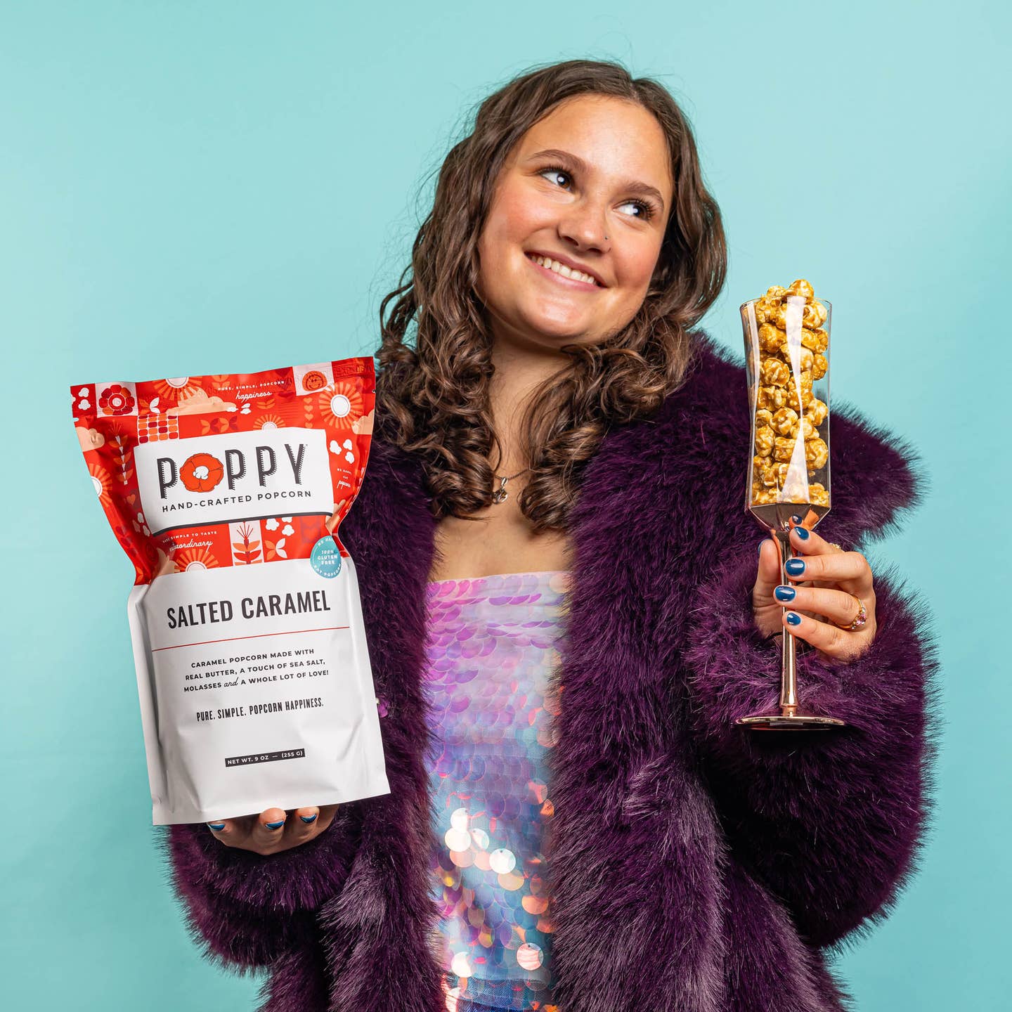 Poppy Hand-Crafted Popcorn - Salted Caramel 7.5 oz