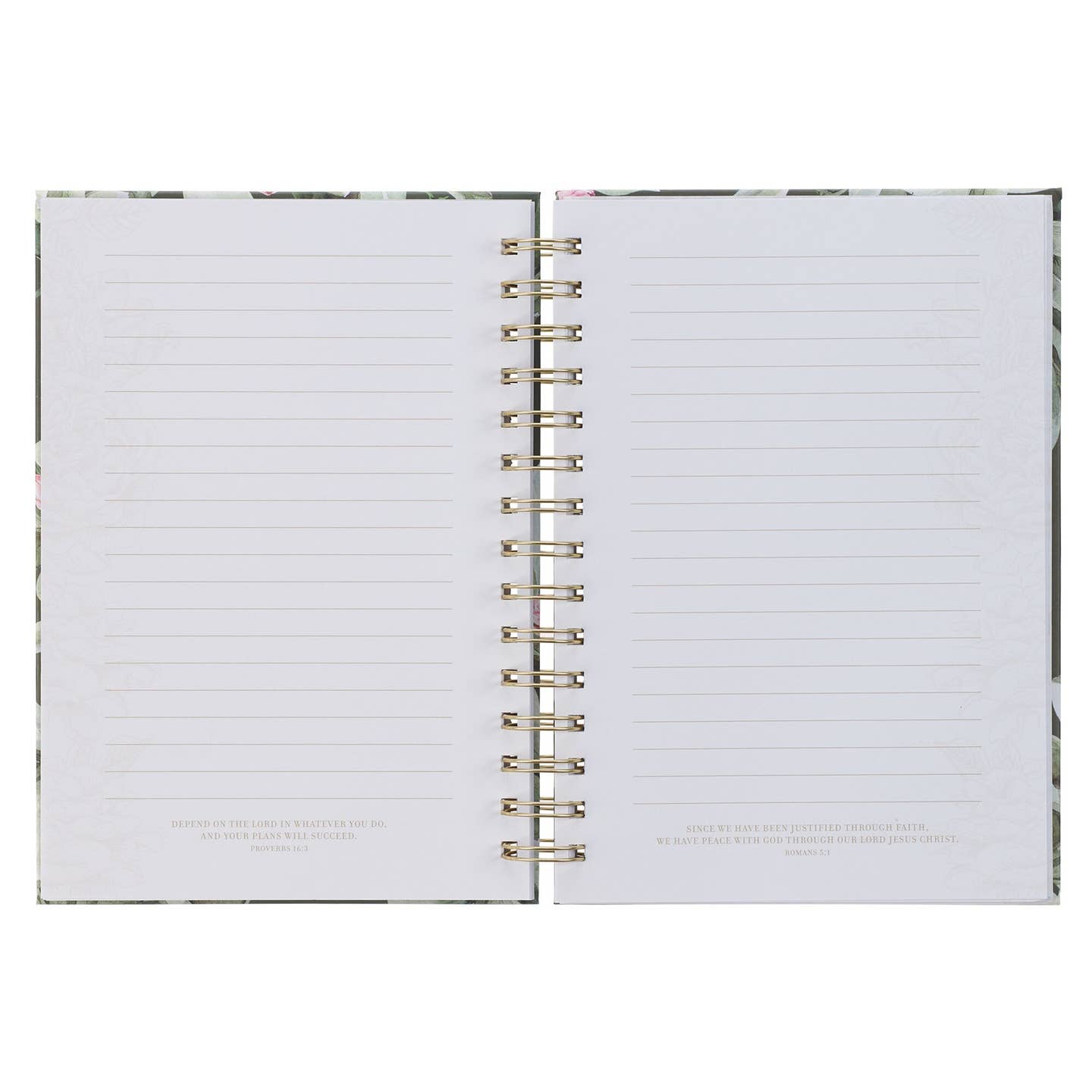 Journal Wirebound Green Everything Beautiful Ecclesiastes 3:11