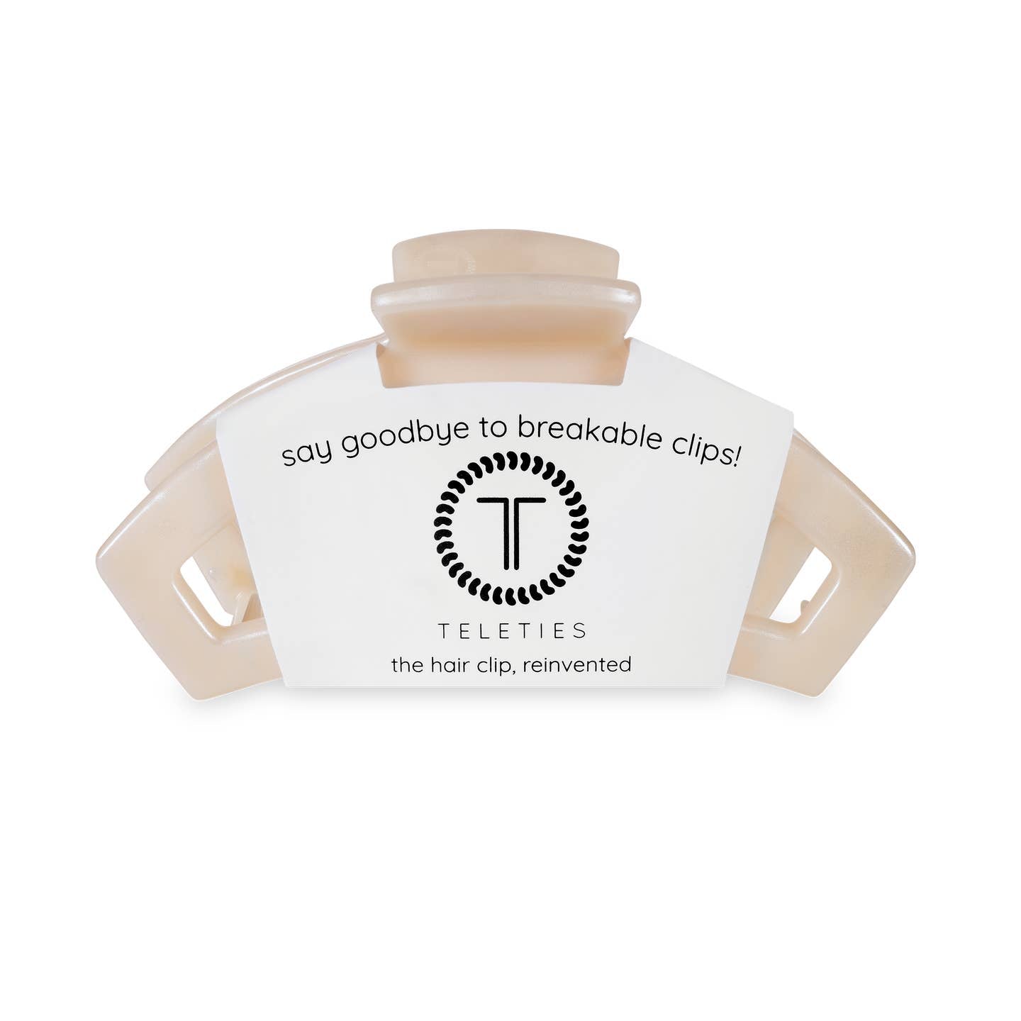 TELETIES - Open Medium Hair Clip - Soft Surf