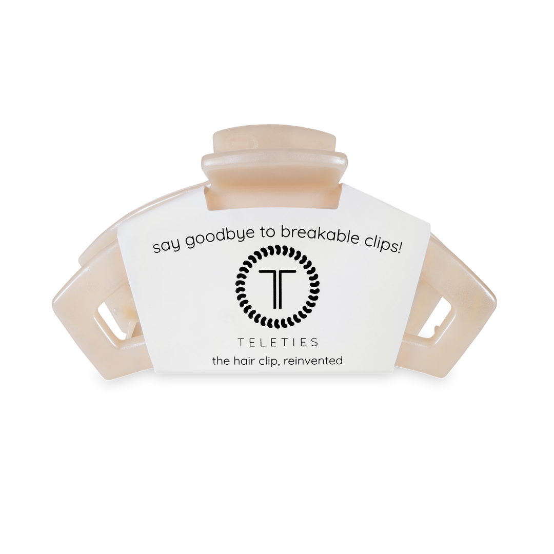 TELETIES - Open Large Hair Clip - Soft Surf