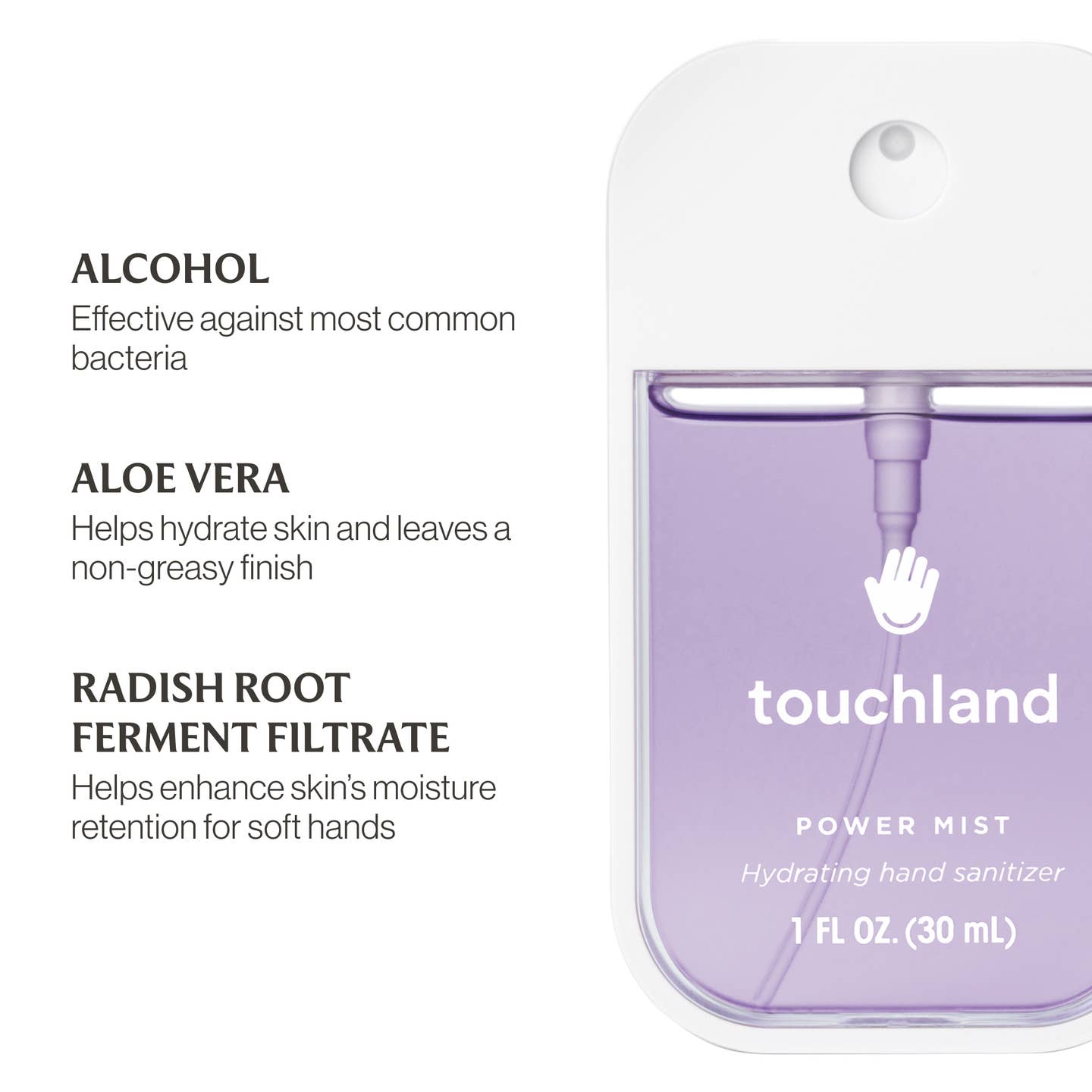 Touchland - Power Mist Hydrating Hand Sanitizer - Pure Lavender