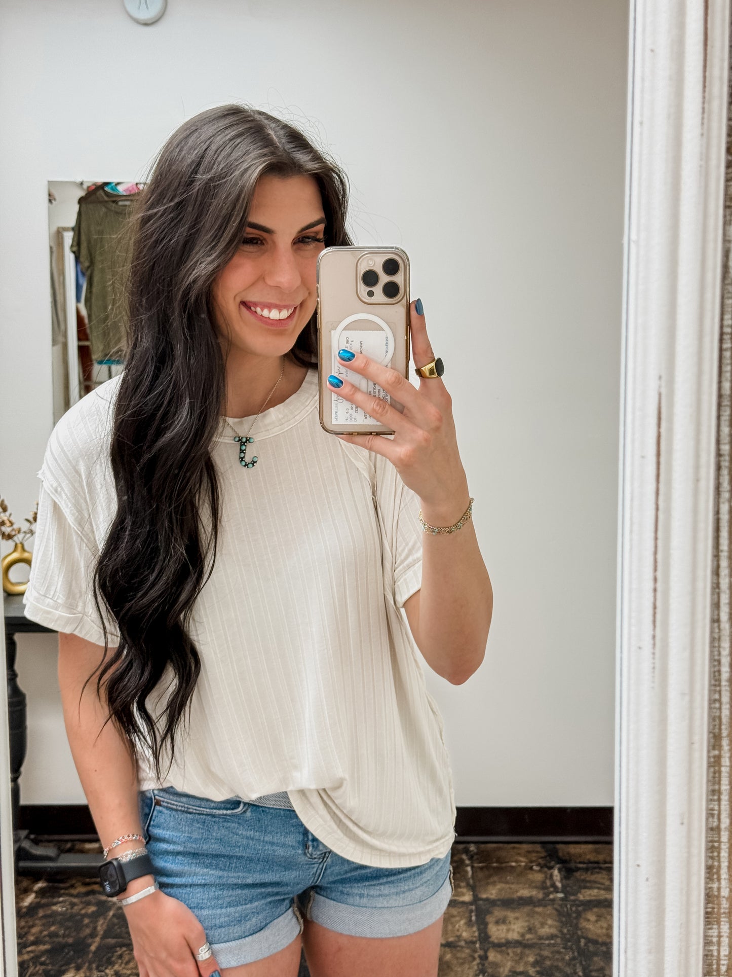 The Kiley Top - Sand Beige