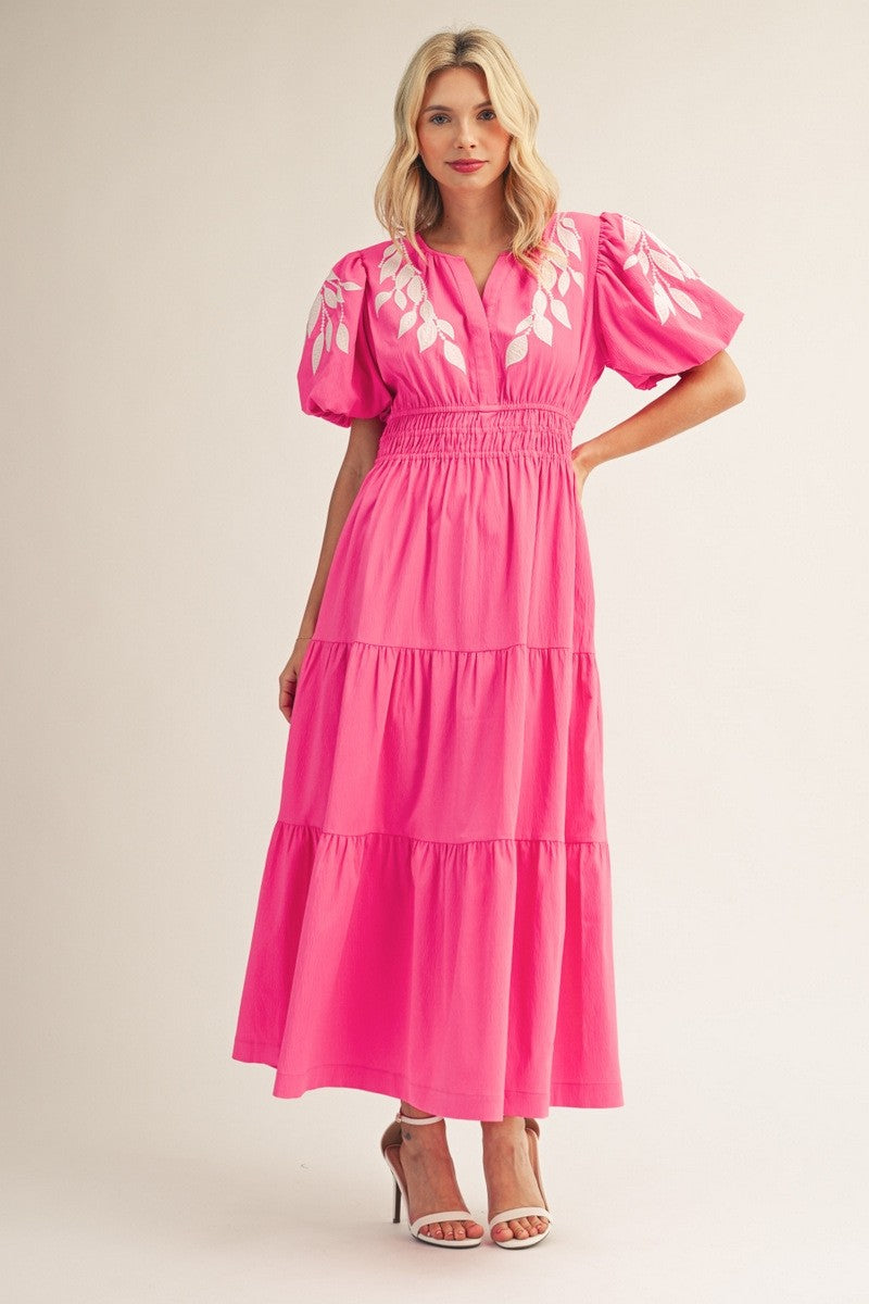 The Charli Dress - Hot Pink
