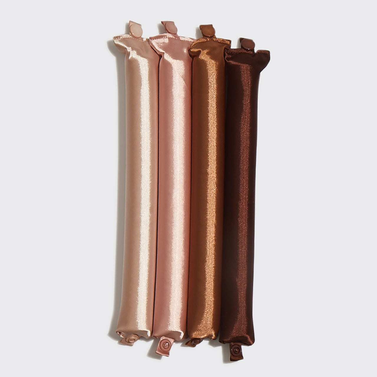 KITSCH - Satin Jumbo Flexi Rods 4pc Set - Rosewood