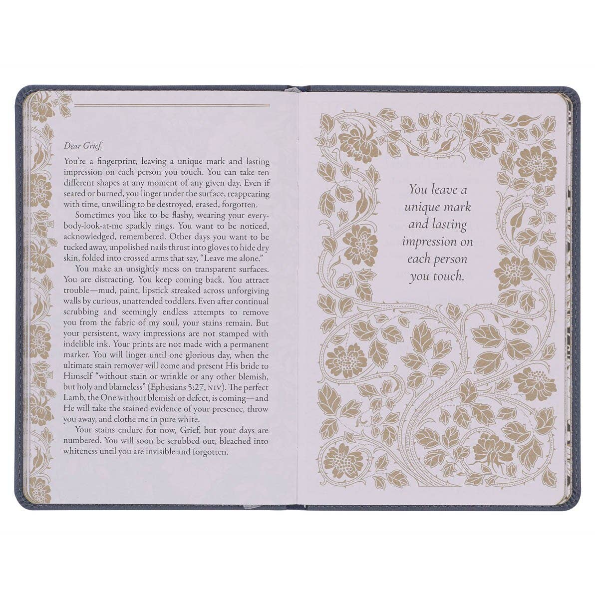 Letters to Grief - Faux Leather Cover