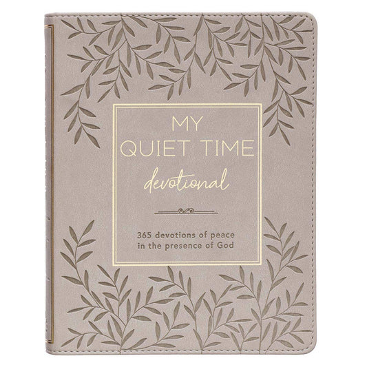 My Quiet Time Faux Leather Devotional