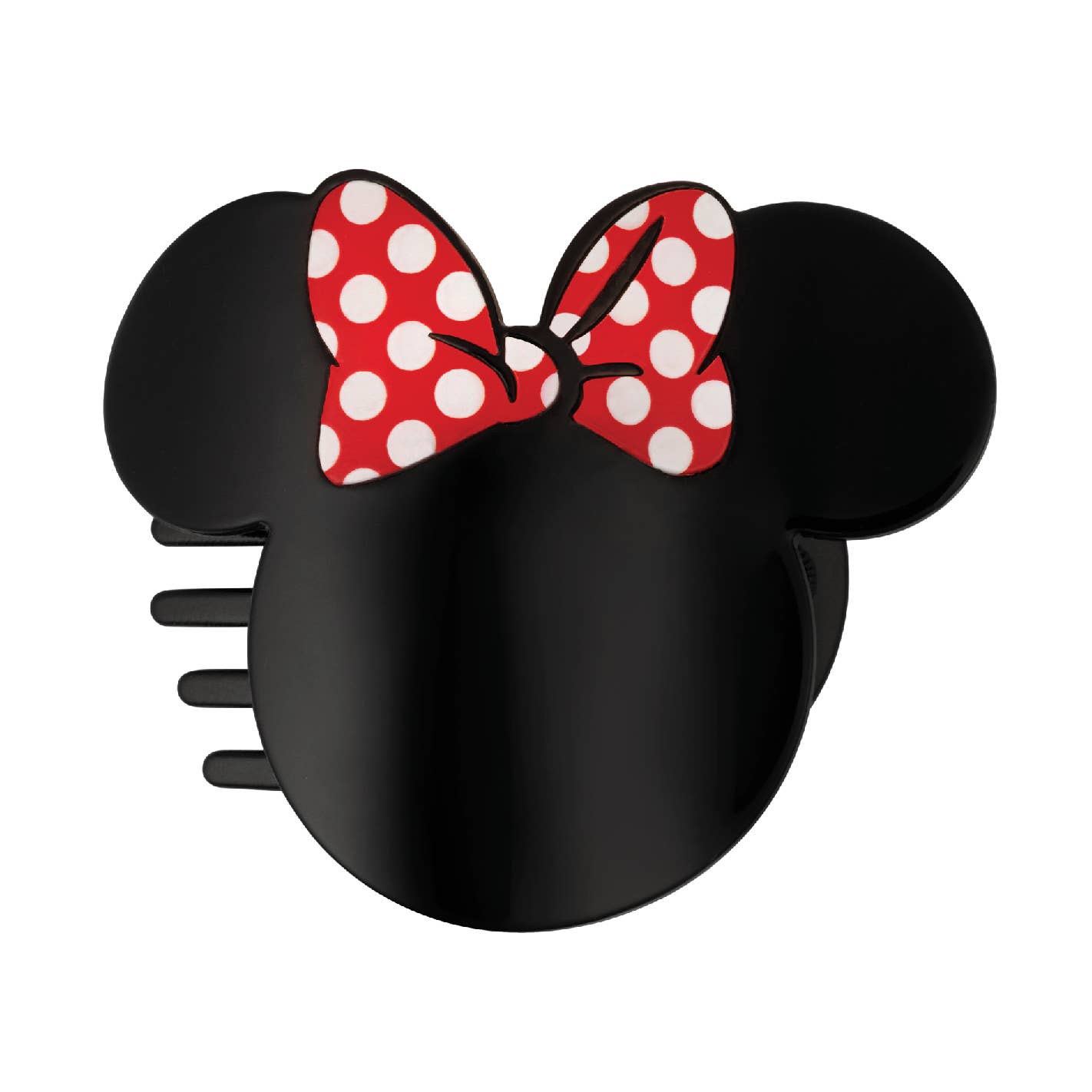 TELETIES - Small Flat Hair Clip - Disney: Minnie Mouse Shaped