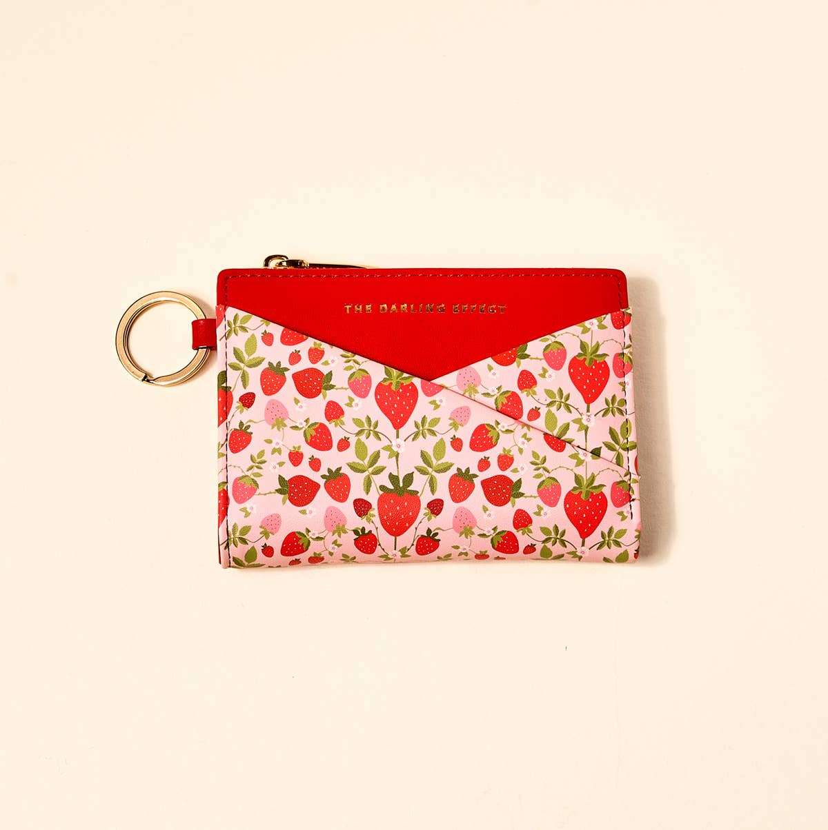 The Darling Effect - Luxe Pocket Wallet - Strawberry Fields