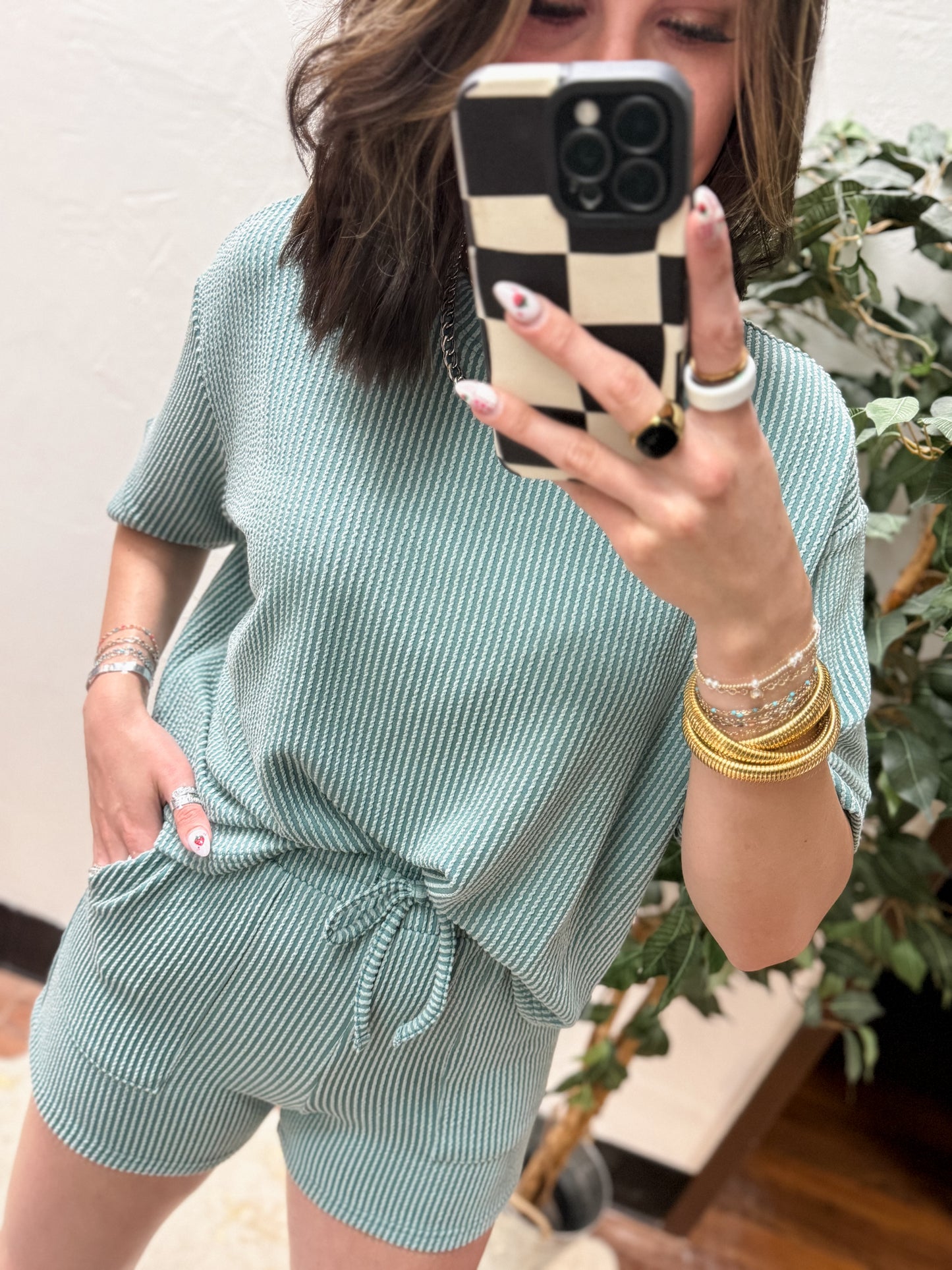 The Everleigh Corded Set - Jade