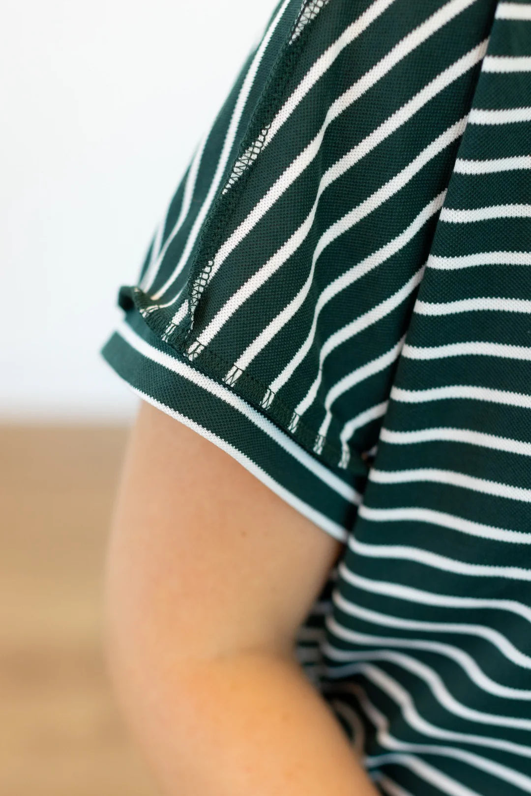 The Lucy Striped Top - Green