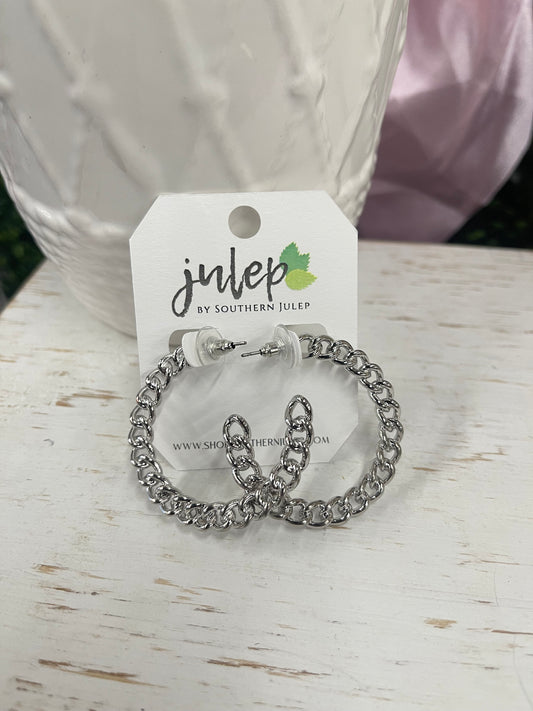 The Braylin Earrings - Silver