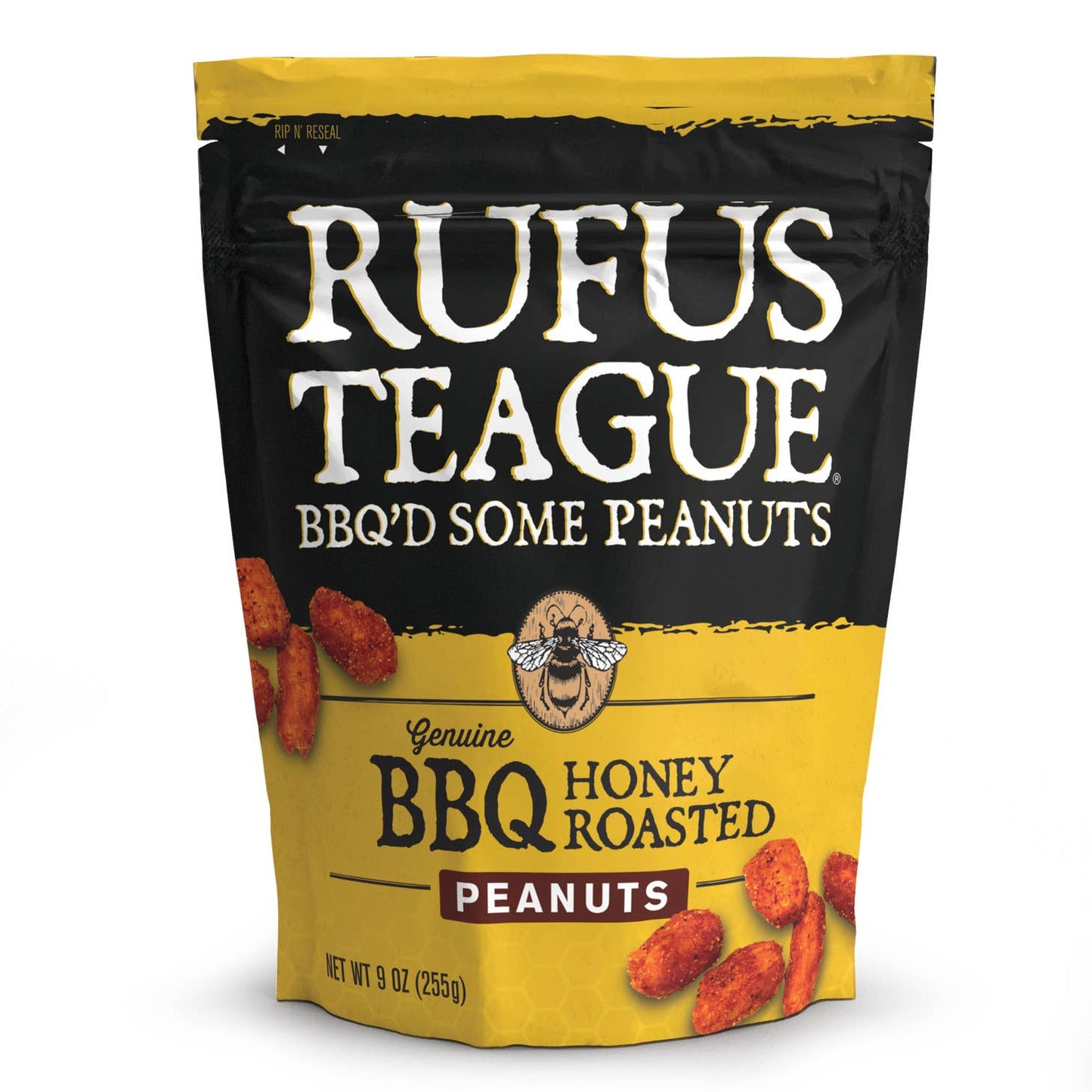 Rufus Teague - BBQ Honey Roasted Peanuts - 9oz