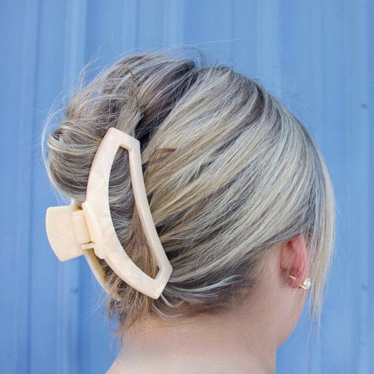 TELETIES - Open Large Hair Clip - Soft Surf