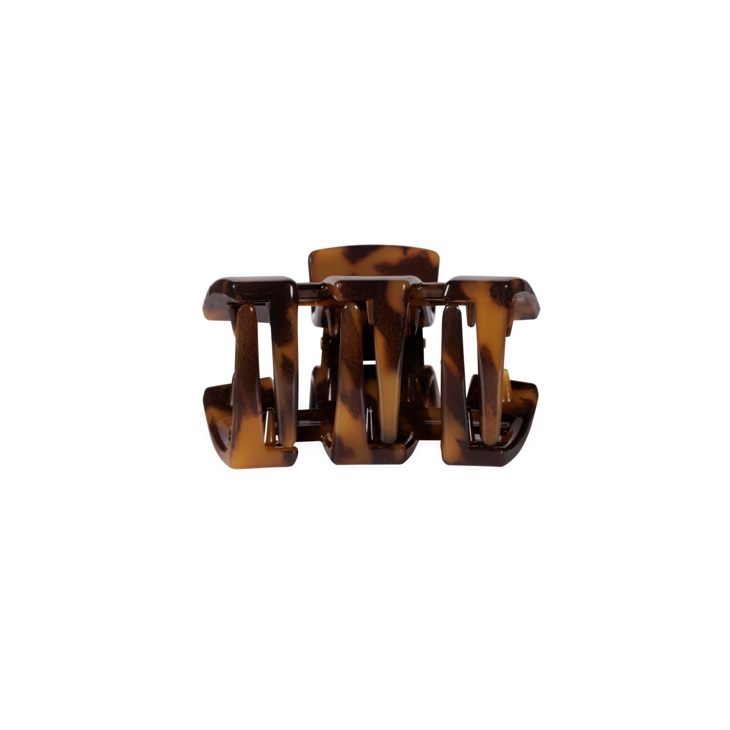 TELETIES - Classic Petite Claw Clip - Tortoise
