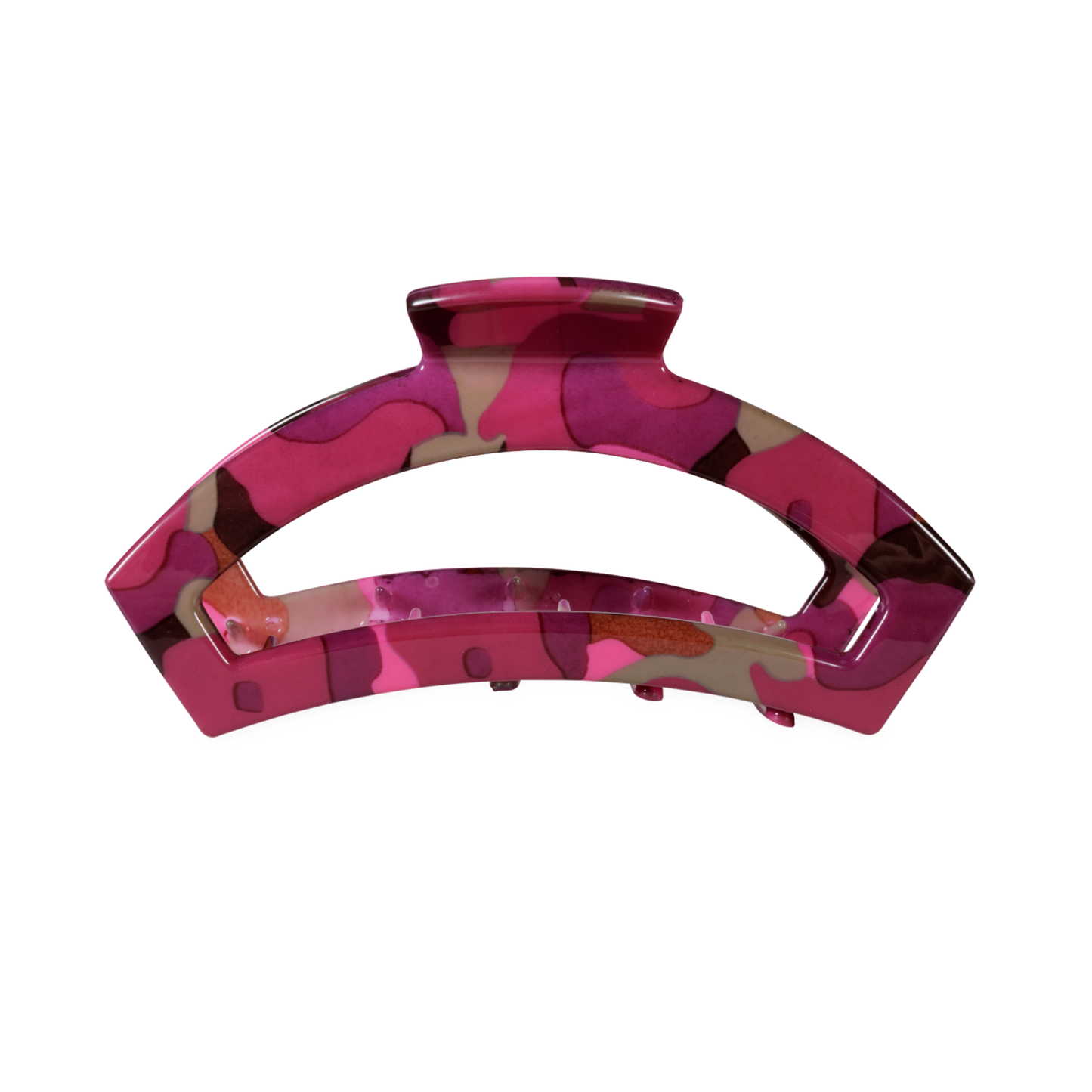 TELETIES - Open Medium Hair Clip - Garden Glam