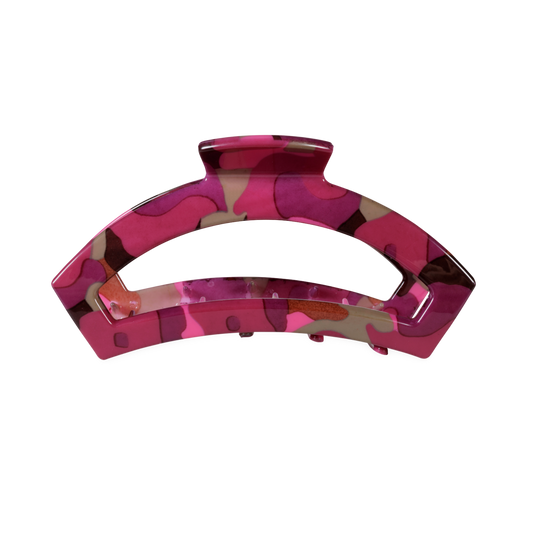 TELETIES - Open Medium Hair Clip - Garden Glam