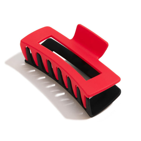 The Jayneen Hair Clip - Red/Black