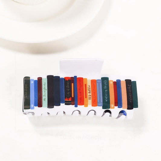 The Books Hair Clip - Black